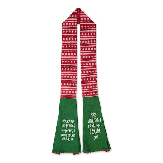 DII® Holiday Baking Kitchen Towel Scarf